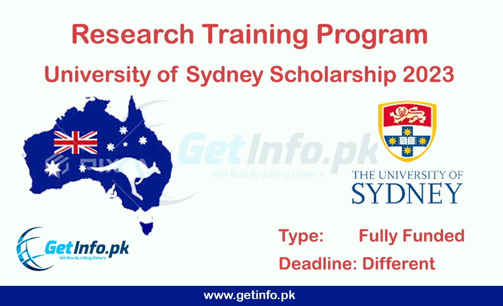 Australian Government Research Training Program | University of Sydney Scholarship 2023