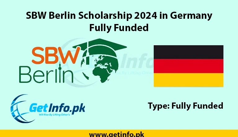 SBW Berline fully funded scholarship in Germany 2024 getinfo.pk